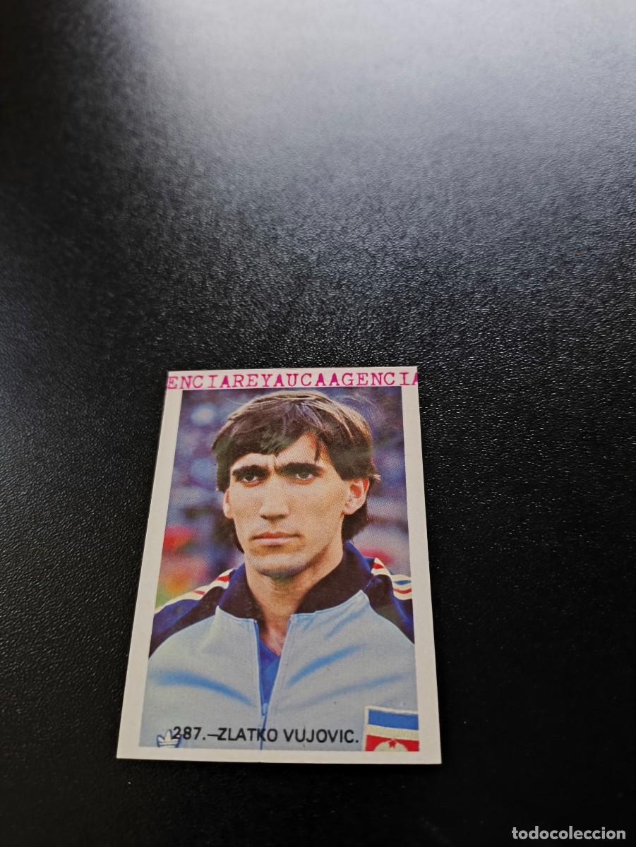 Fu&szlig;ball-Sticker: 287 Zlatko Vujovic YUGOSLAVIA REYAUCA WORLD CUP MUNDIAL ESPA&Ntilde;A SPAIN 1982 NO PANINI