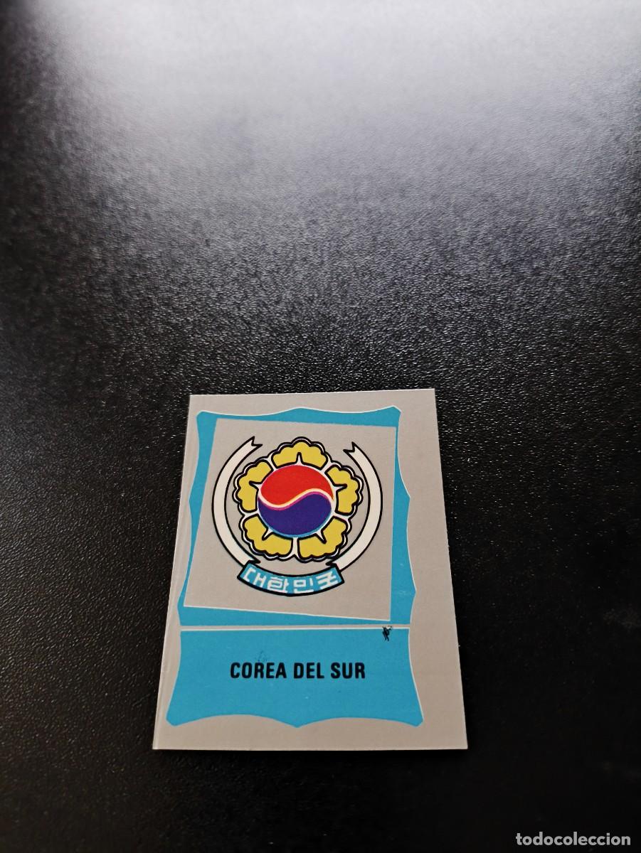 Cromos de F&uacute;tbol: ESCUDO COREA DEL SUR SOUTH KOREA REYAUCA MUNDIAL MEXICO 1986 WORLD CUP NO ESTE PANINI