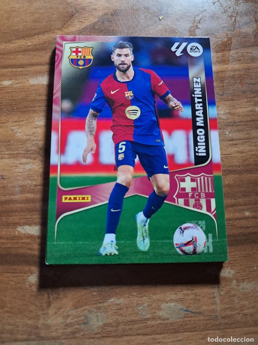 Cromos de F&uacute;tbol: CARD MEGACRACKS TEMPORADA 25/26: &Iacute;&Ntilde;IGO MART&Iacute;NEZ (FC BARCELONA), N&deg; 79