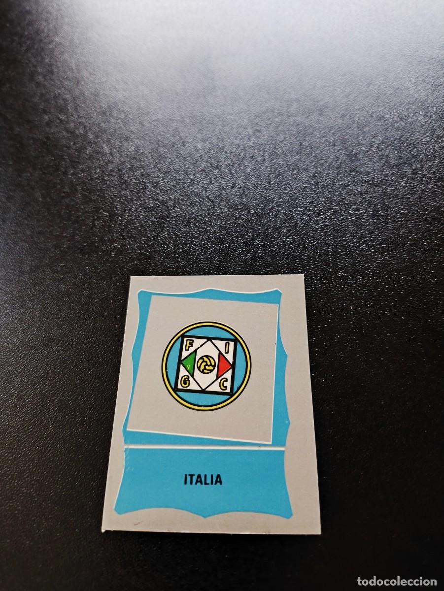 Cromos de F&uacute;tbol: ESCUDO BADGE ITALIA ITALY REYAUCA MUNDIAL MEXICO 1986 WORLD CUP NO ESTE PANINI