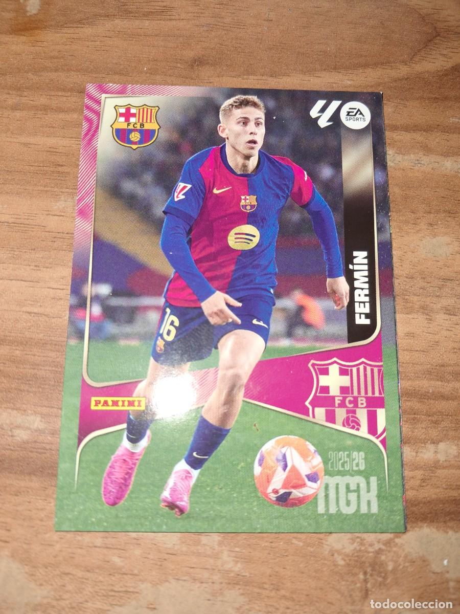 Cromos de F&uacute;tbol: CARD MEGACRACKS TEMPORADA 25/26: FERMIN (FC BARCELONA), N&deg; 84