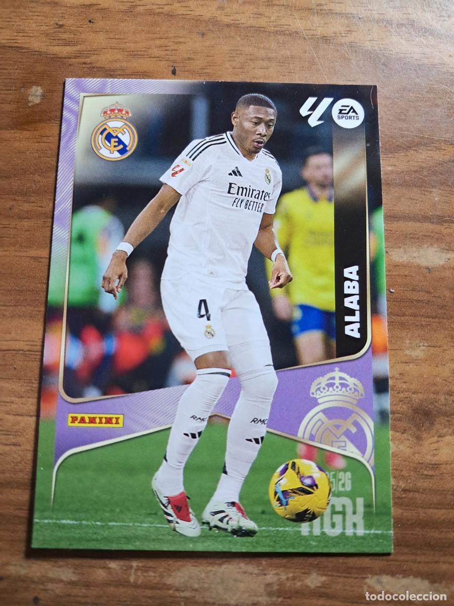 Cromos de F&uacute;tbol: CARD MEGACRACKS TEMPORADA 25/26: ALABA (REAL MADRID), N&deg; 224