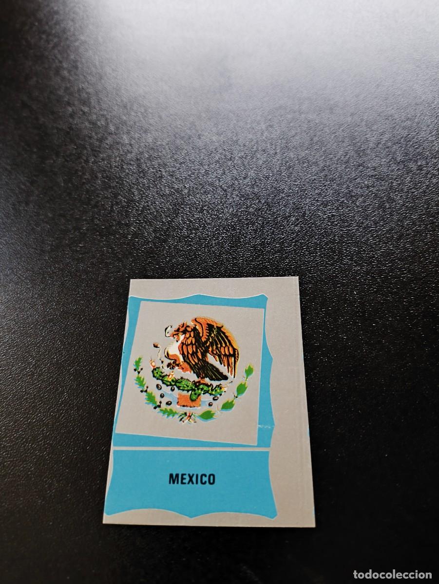 Cromos de F&uacute;tbol: ESCUDO BADGE MEJICO MEXICO REYAUCA MUNDIAL MEXICO 1986 WORLD CUP NO ESTE PANINI