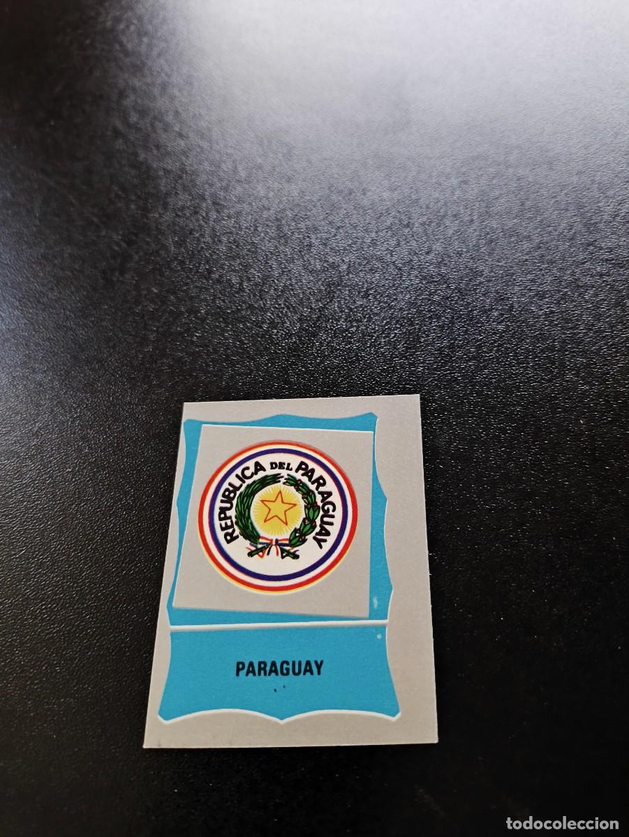 Cromos de F&uacute;tbol: ESCUDO BADGE PARAGUAY REYAUCA MUNDIAL MEXICO 1986 WORLD CUP NO ESTE PANINI