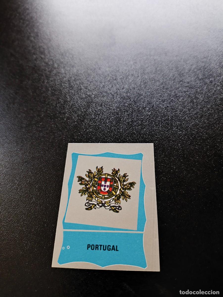 Cromos de F&uacute;tbol: ESCUDO BADGE PORTUGAL REYAUCA MUNDIAL MEXICO 1986 WORLD CUP NO ESTE PANINI