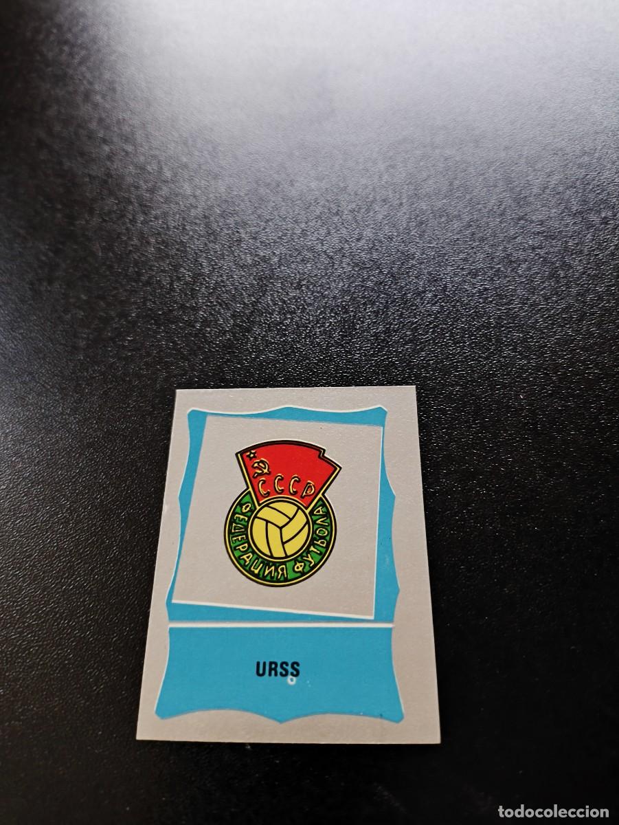Cromos de F&uacute;tbol: ESCUDO BADGE URSS RUSSIA REYAUCA MUNDIAL MEXICO 1986 WORLD CUP NO ESTE PANINI