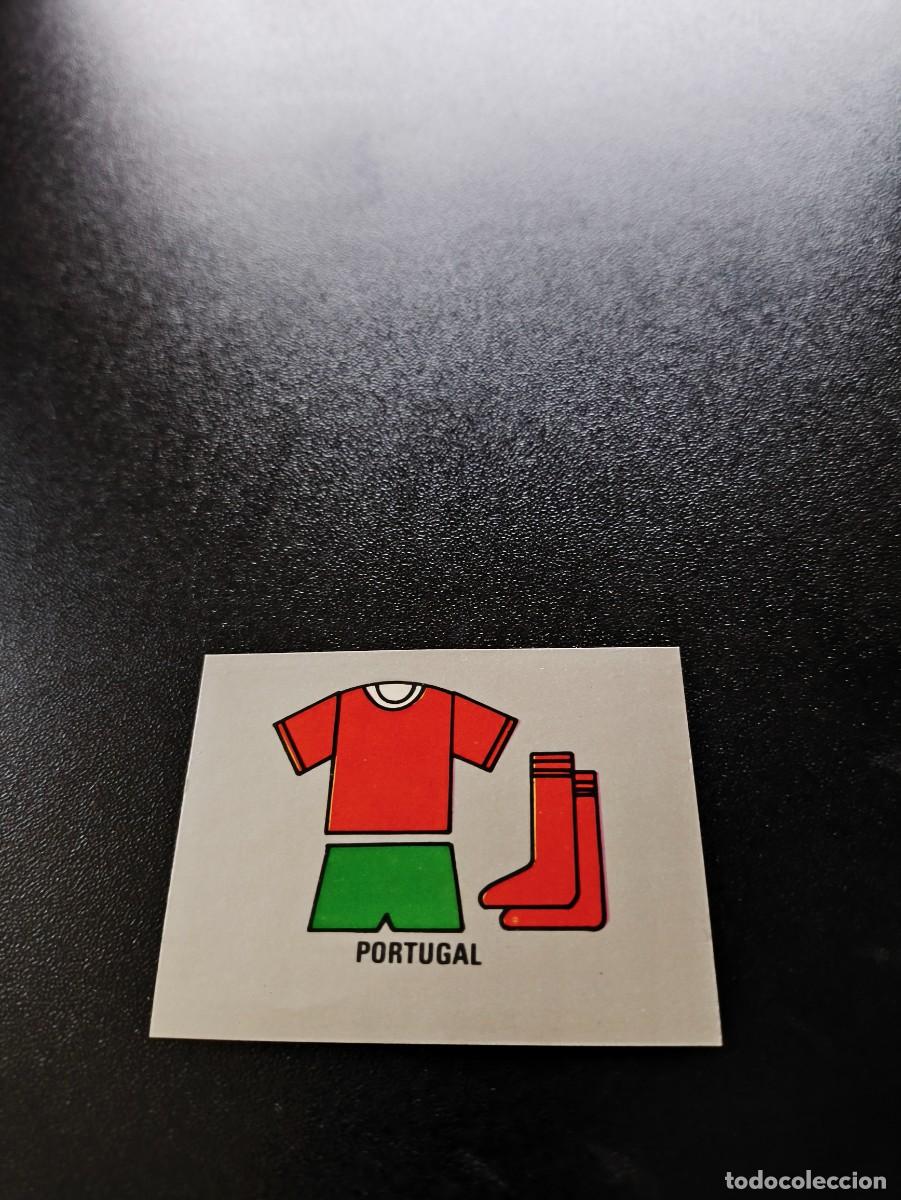 Cromos de F&uacute;tbol: UNIFORM EQUIPACION PORTUGAL REYAUCA MUNDIAL MEXICO 1986 WORLD CUP NO ESTE PANINI