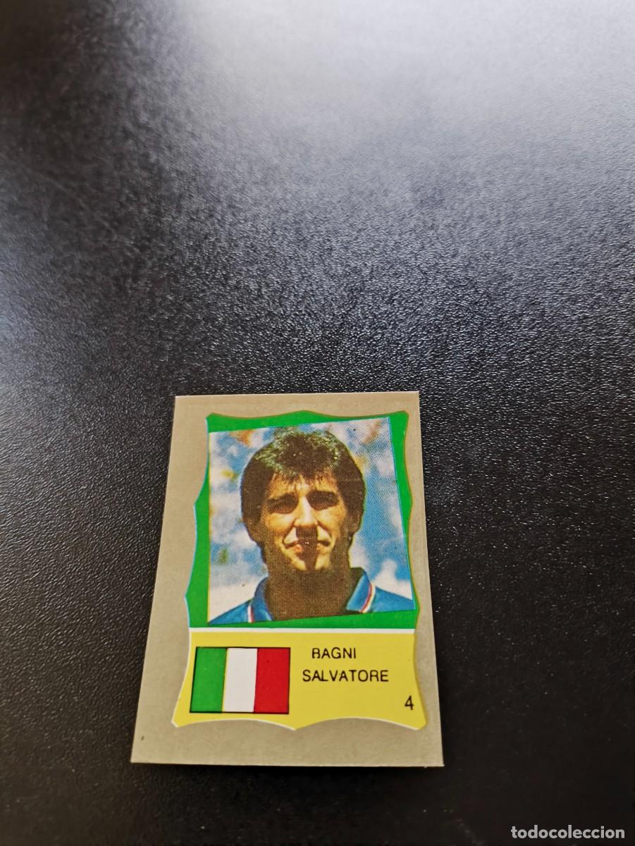 Fu&szlig;ball-Sticker: 4 Salvatore Ragni ITALIA ITALY REYAUCA MUNDIAL MEXICO 1986 WORLD CUP NO ESTE PANINI