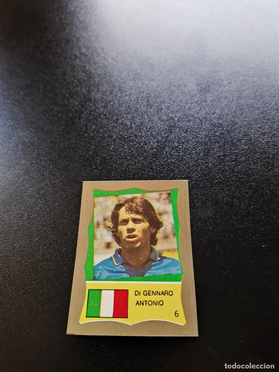 Fu&szlig;ball-Sticker: 6 Antonio Di Gennaro ITALIA ITALY REYAUCA MUNDIAL MEXICO 1986 WORLD CUP NO ESTE PANINI