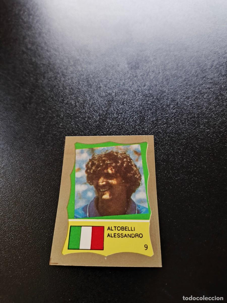 Fu&szlig;ball-Sticker: 9 Alessandro Altobelli ITALIA ITALY REYAUCA MUNDIAL MEXICO 1986 WORLD CUP NO ESTE PANINI