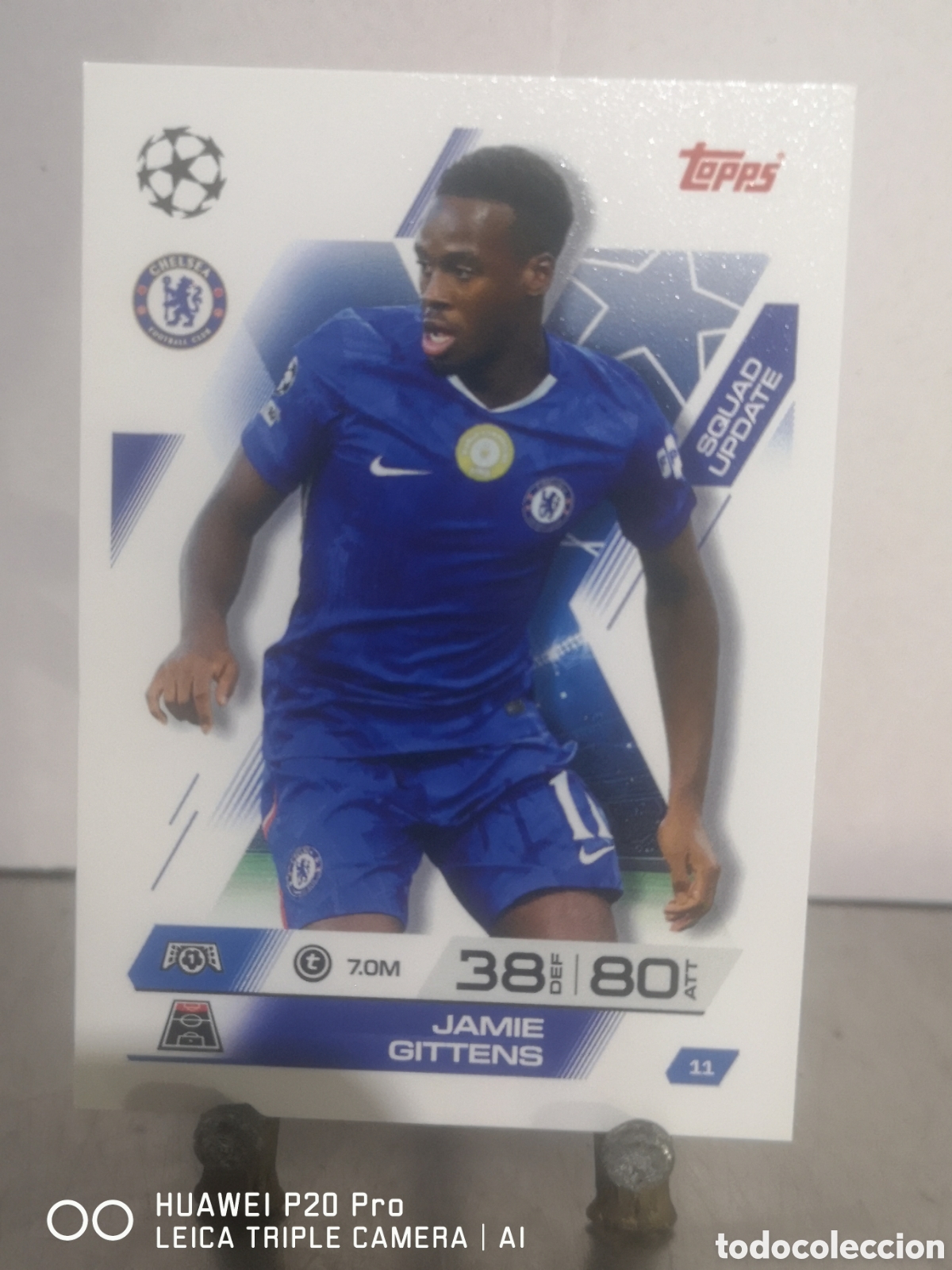 Cromos de F&uacute;tbol: MATCH ATTAX EXTRA 2025 2026 SQUAD UPDATE JAMIE GITTENS 11 CHELSEA