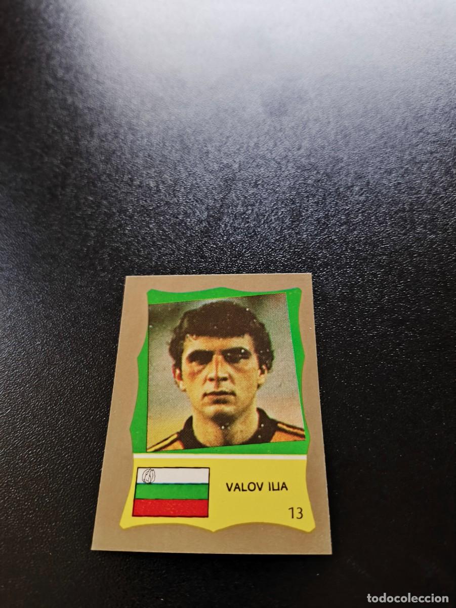 Cromos de F&uacute;tbol: 13 Valov BULGARIA България REYAUCA MUNDIAL MEXICO 1986 WORLD CUP NO ESTE PANINI