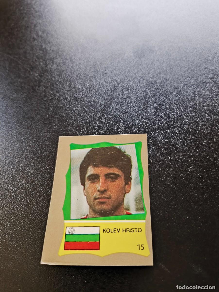 Cartes &agrave; collectionner de Football: 15 HRISTO KOLEV BULGARIA България REYAUCA MUNDIAL MEXICO 1986 WORLD CUP NO ESTE PANINI