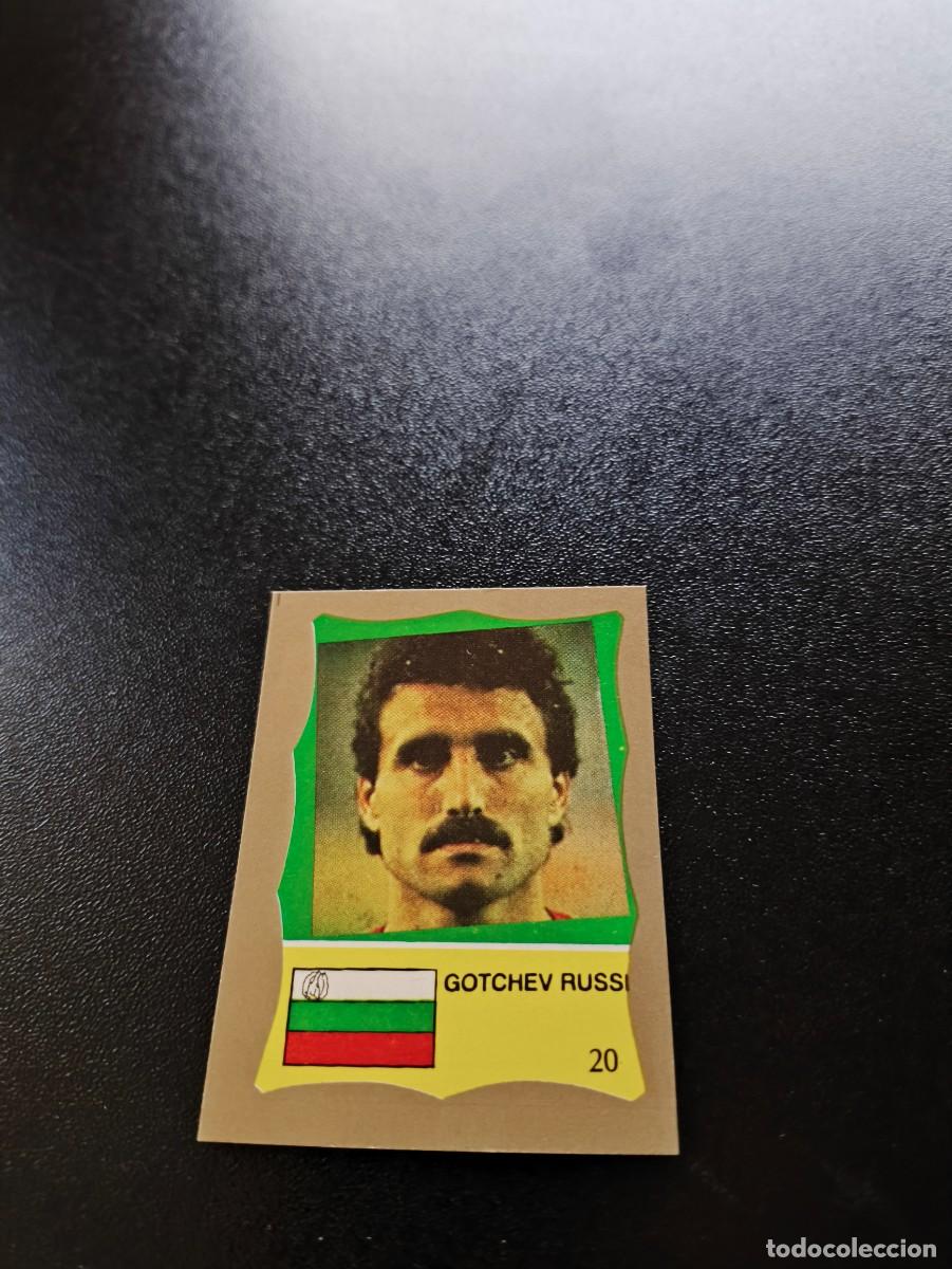 Cromos de F&uacute;tbol: 20 Gotchev BULGARIA България REYAUCA MUNDIAL MEXICO 1986 WORLD CUP NO ESTE PANINI