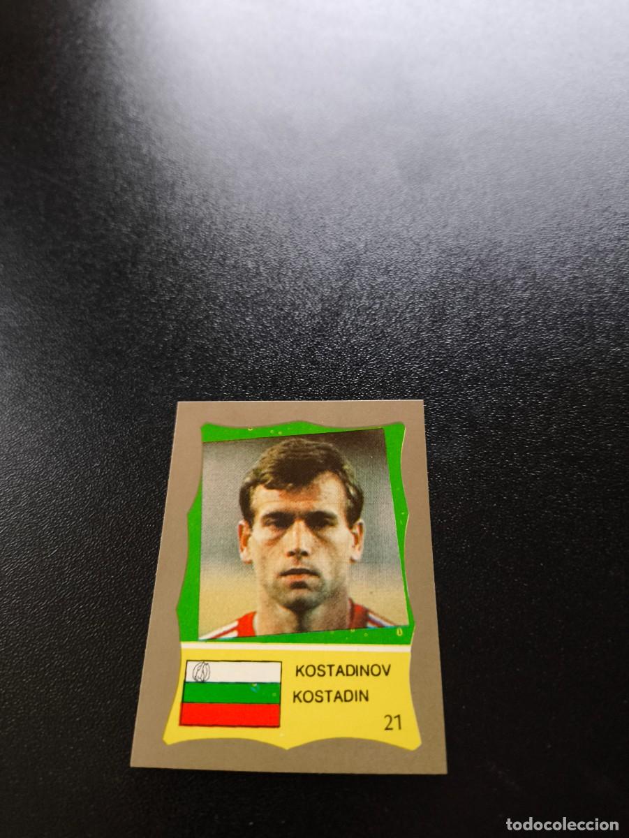Cromos de F&uacute;tbol: 21 Kostadinov BULGARIA България REYAUCA MUNDIAL MEXICO 1986 WORLD CUP NO ESTE PANINI