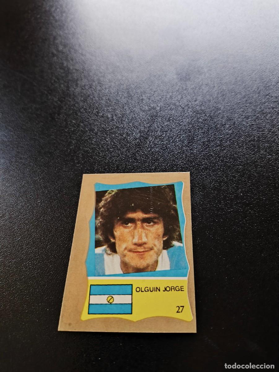 Cromos de F&uacute;tbol: 27 Jorge Olguin ARGENTINA REYAUCA MUNDIAL MEXICO 1986 WORLD CUP NO ESTE PANINI