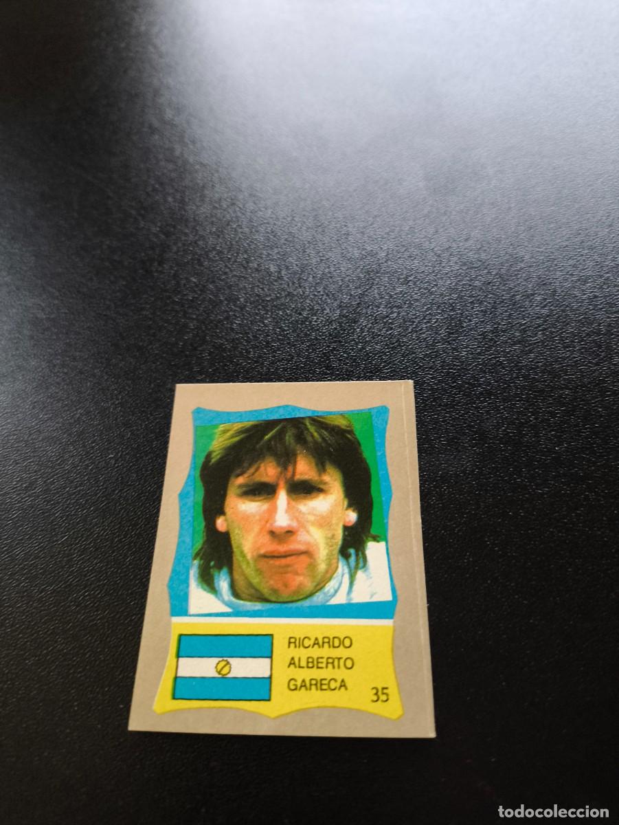 Cromos de F&uacute;tbol: 35 Ricardo Alberto Gareca ARGENTINA REYAUCA MUNDIAL MEXICO 1986 WORLD CUP NO ESTE PANINI
