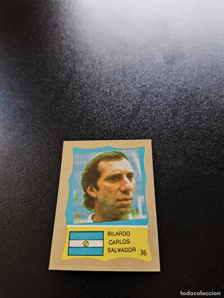 Cromos de F&uacute;tbol: 36 Carlos Salvador Bilardo Ricardo ARGENTINA REYAUCA MUNDIAL MEXICO 1986 WORLD CUP NO ESTE PANINI