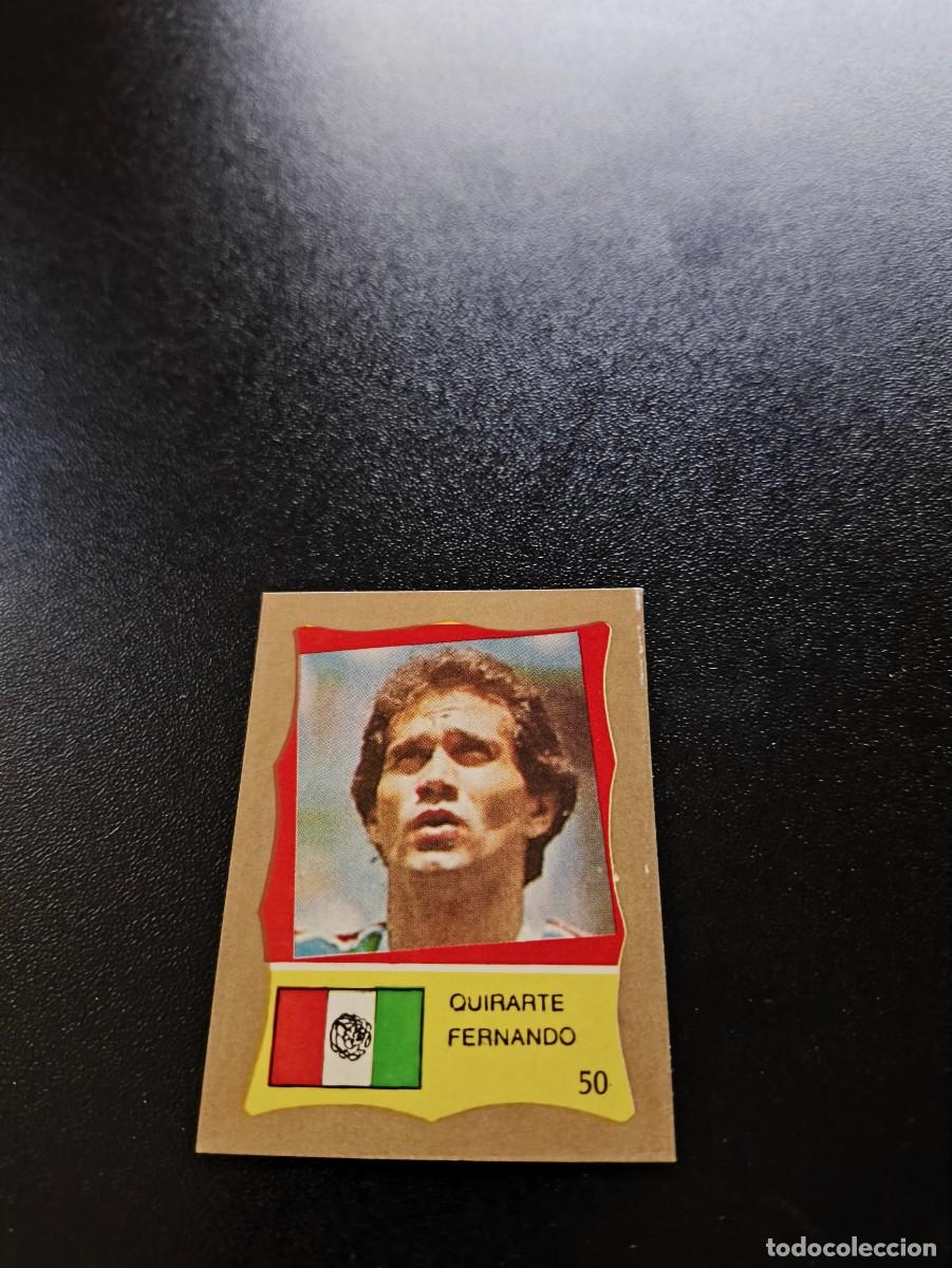 Cromos de F&uacute;tbol: 50 FERNARDO QUIRARTE MEXICO REYAUCA MUNDIAL MEXICO 1986 WORLD CUP NO ESTE PANINI