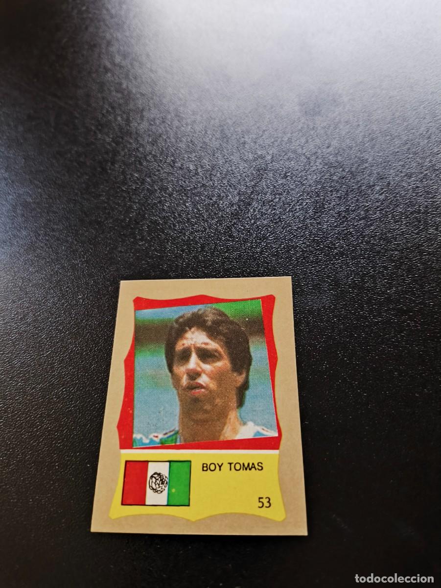 Cromos de F&uacute;tbol: 53 TOMAS BOY MEXICO REYAUCA MUNDIAL MEXICO 1986 WORLD CUP NO ESTE PANINI