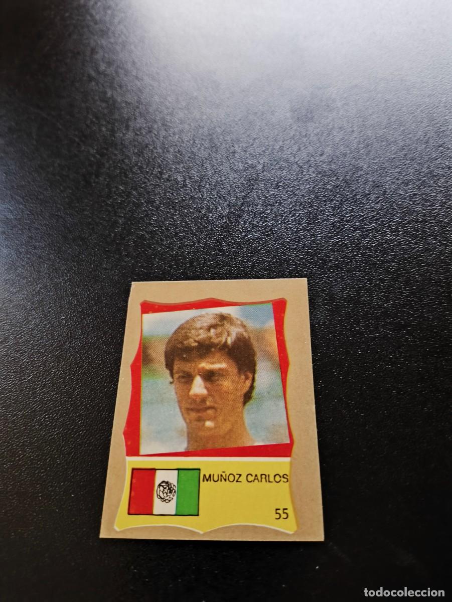 Cromos de F&uacute;tbol: 55 CARLOS MU&Ntilde;OZ MEXICO REYAUCA MUNDIAL MEXICO 1986 WORLD CUP NO ESTE PANINI