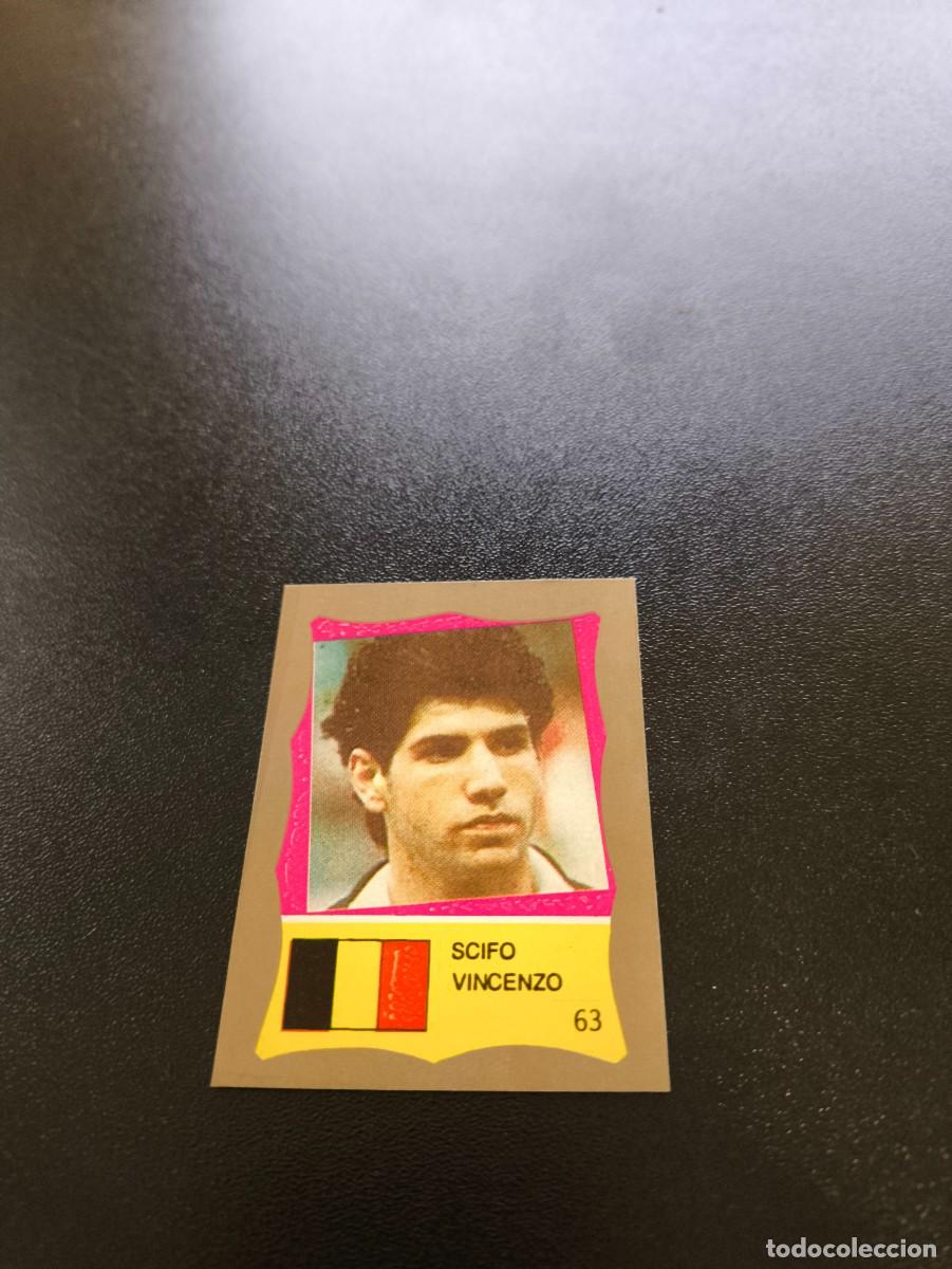 Cromos de F&uacute;tbol: 63 VINCENZO SCIFO BELGICA BELGIUM REYAUCA MUNDIAL MEXICO 1986 WORLD CUP NO ESTE PANINI