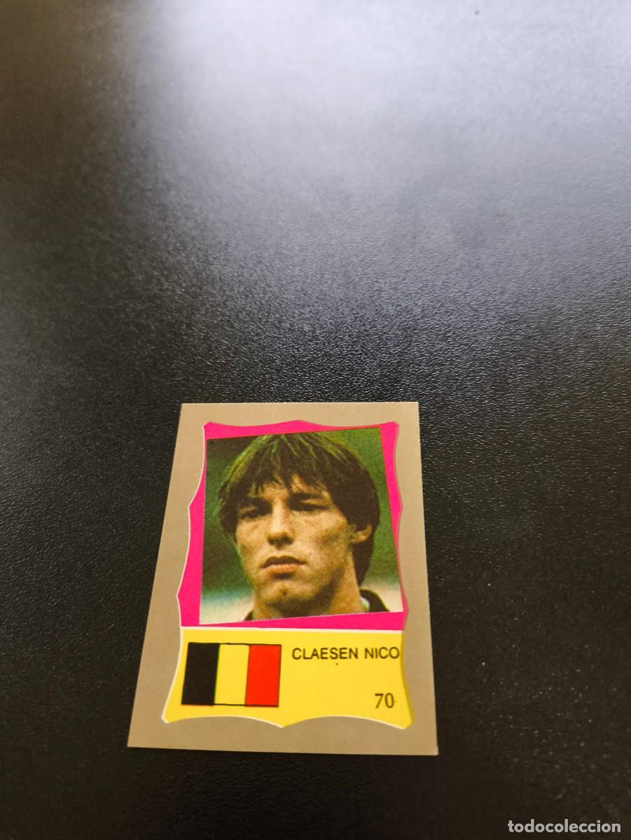 Cartes &agrave; collectionner de Football: 70 NICO CLAESEN BELGICA BELGIUM REYAUCA MUNDIAL MEXICO 1986 WORLD CUP NO ESTE PANINI