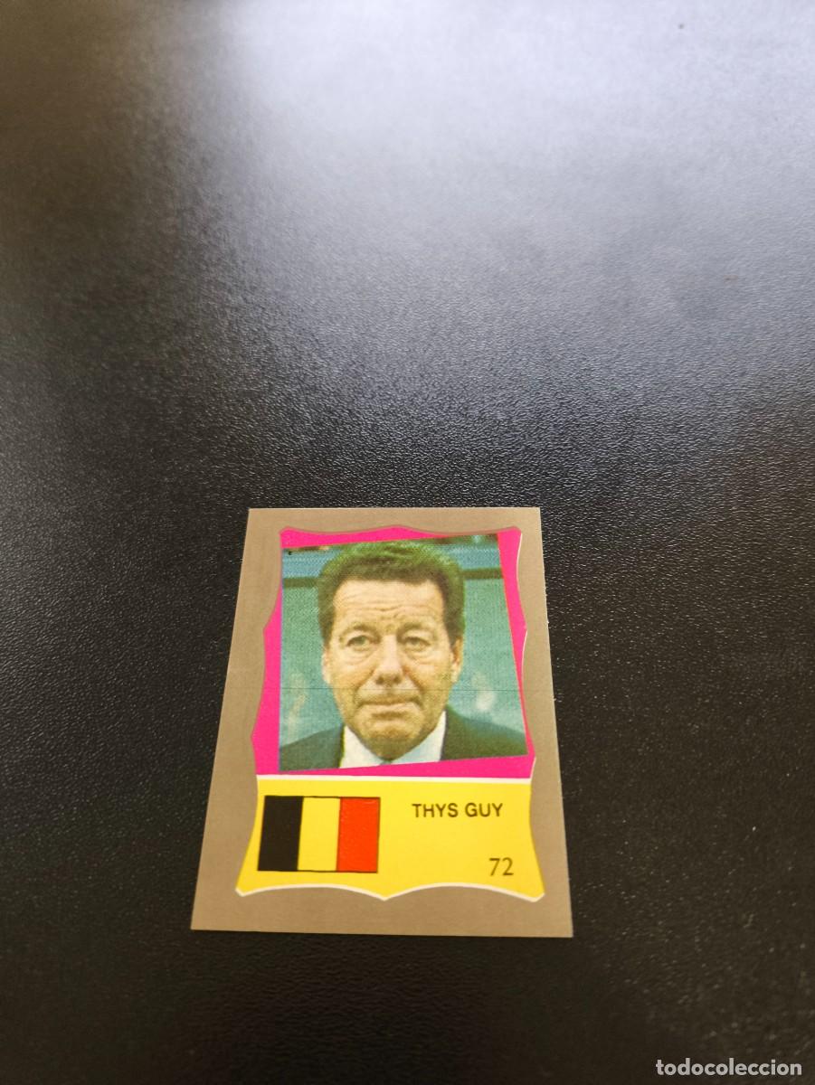 Cartes &agrave; collectionner de Football: 72 GUY THYS BELGICA BELGIUM REYAUCA MUNDIAL MEXICO 1986 WORLD CUP NO ESTE PANINI