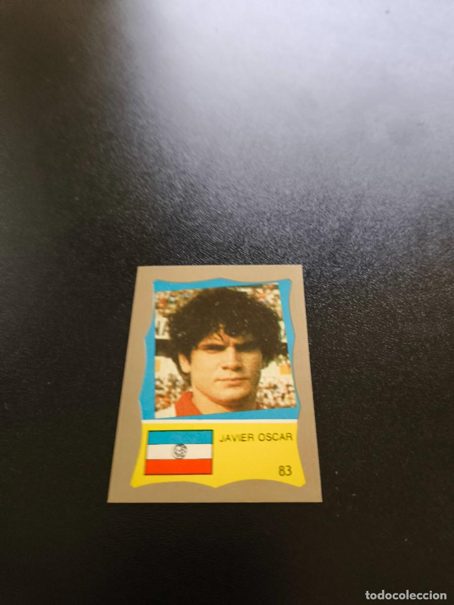Cromos de F&uacute;tbol: 83 OSCAR JAVIER PARAGUAY REYAUCA MUNDIAL MEXICO 1986 WORLD CUP NO ESTE PANINI