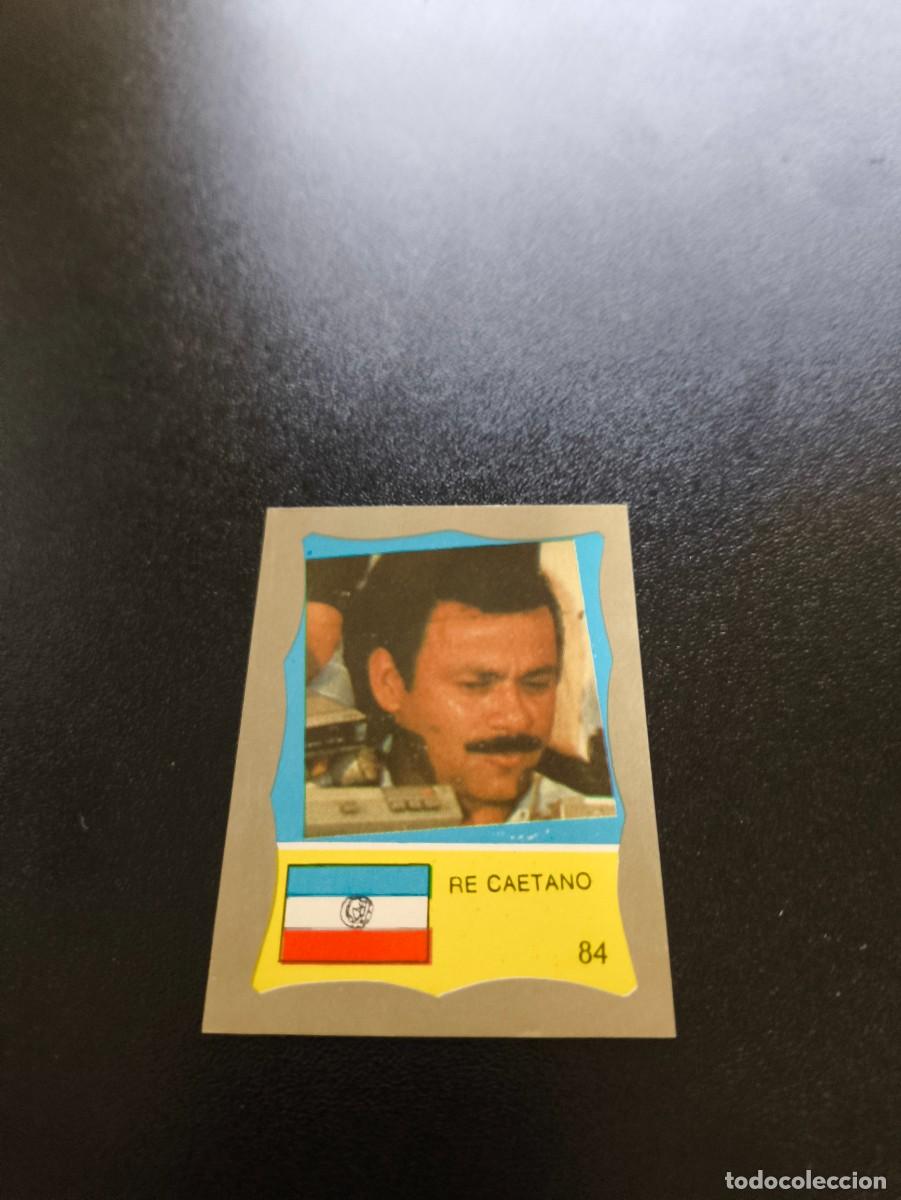 Cromos de F&uacute;tbol: 84 RE CAETANO PARAGUAY REYAUCA MUNDIAL MEXICO 1986 WORLD CUP NO ESTE PANINI