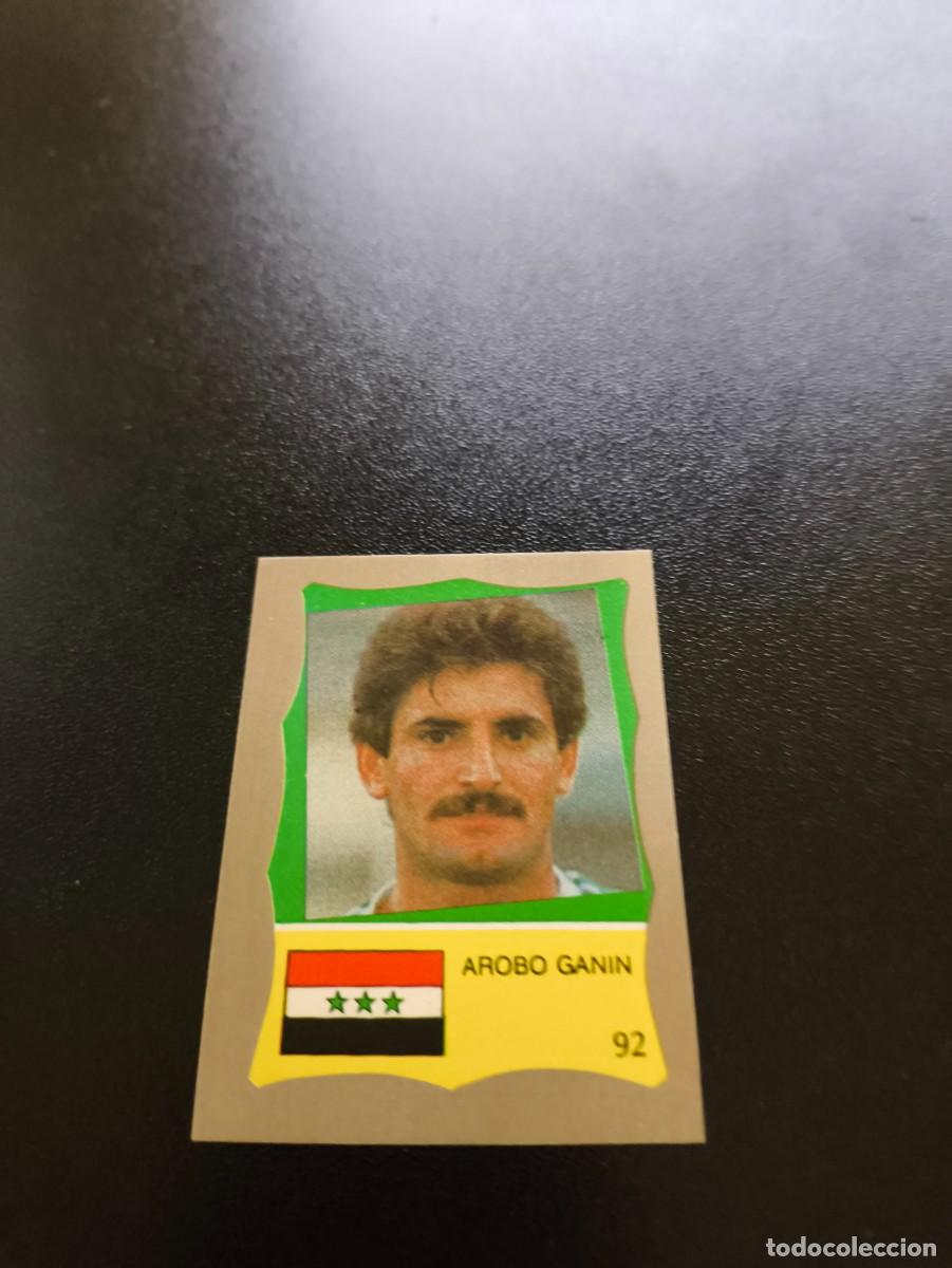 Cromos de F&uacute;tbol: 92 Arobo Ganin IRAK REYAUCA MUNDIAL MEXICO 1986 WORLD CUP NO ESTE PANINI