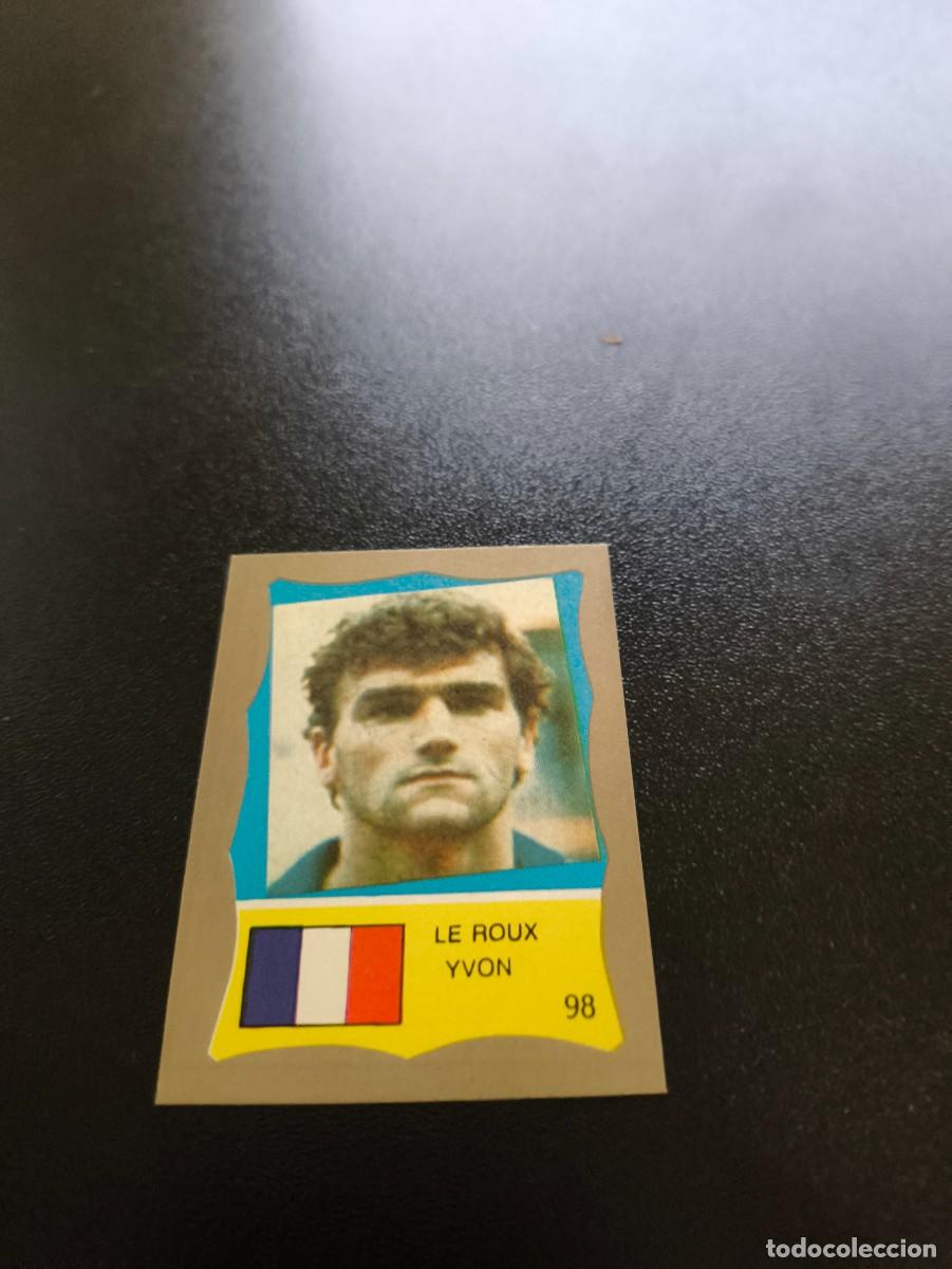 Cromos de F&uacute;tbol: 98 YVON LE ROUX FRANCE FRANCIA REYAUCA MUNDIAL MEXICO 1986 WORLD CUP NO ESTE PANINI