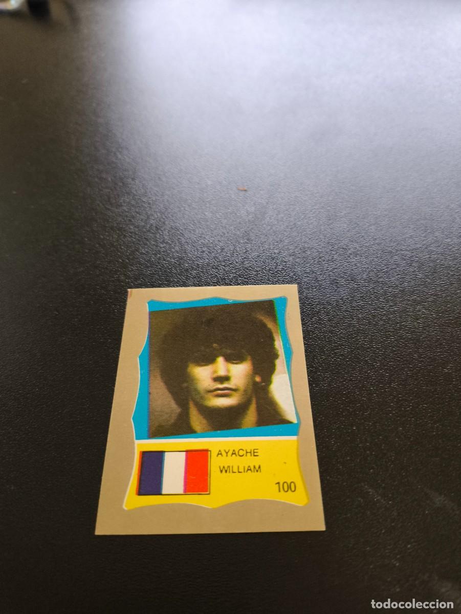Cromos de F&uacute;tbol: 100 WILLIAM AYACHE FRANCE FRANCIA REYAUCA MUNDIAL MEXICO 1986 WORLD CUP NO ESTE PANINI