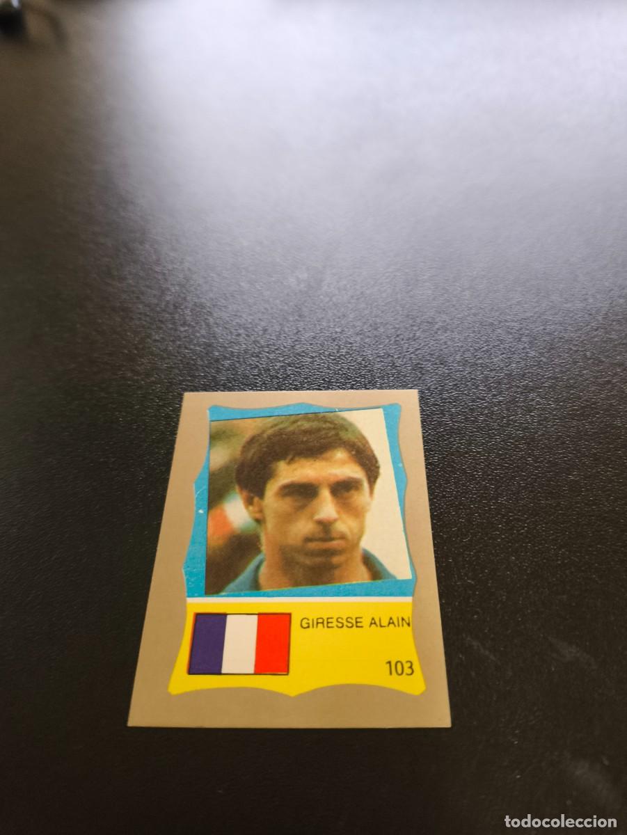 Cromos de F&uacute;tbol: 103 ALAIN GIRESSE FRANCE FRANCIA REYAUCA MUNDIAL MEXICO 1986 WORLD CUP NO ESTE PANINI