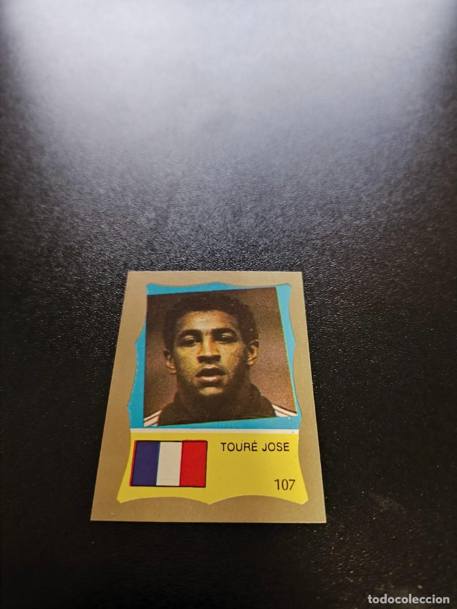 Cromos de F&uacute;tbol: 107 JOSE TOURE FRANCE FRANCIA REYAUCA MUNDIAL MEXICO 1986 WORLD CUP NO ESTE PANINI