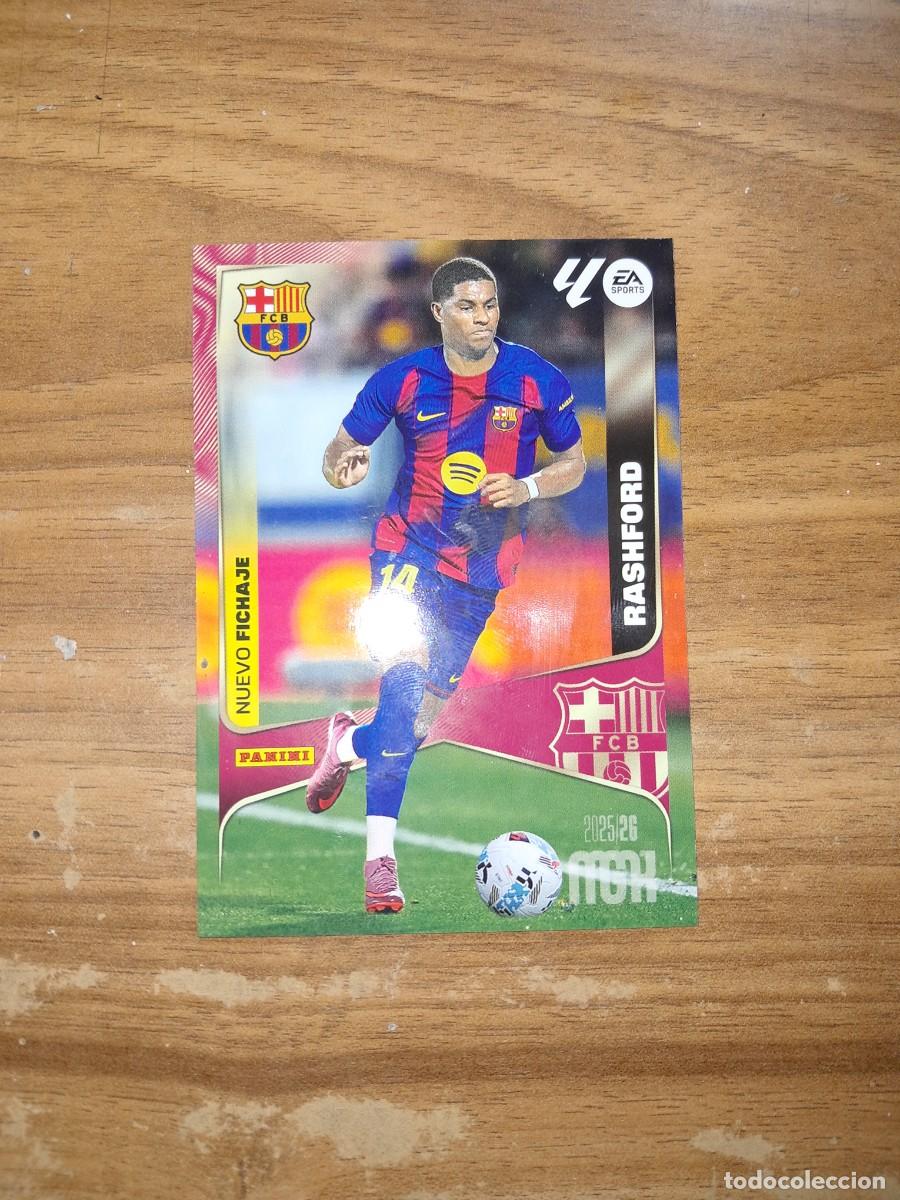 Cromos de F&uacute;tbol: CARD MEGACRACKS TEMPORADA 25/26: NUEVO FICHAJE RASHFORD, N&deg; 462