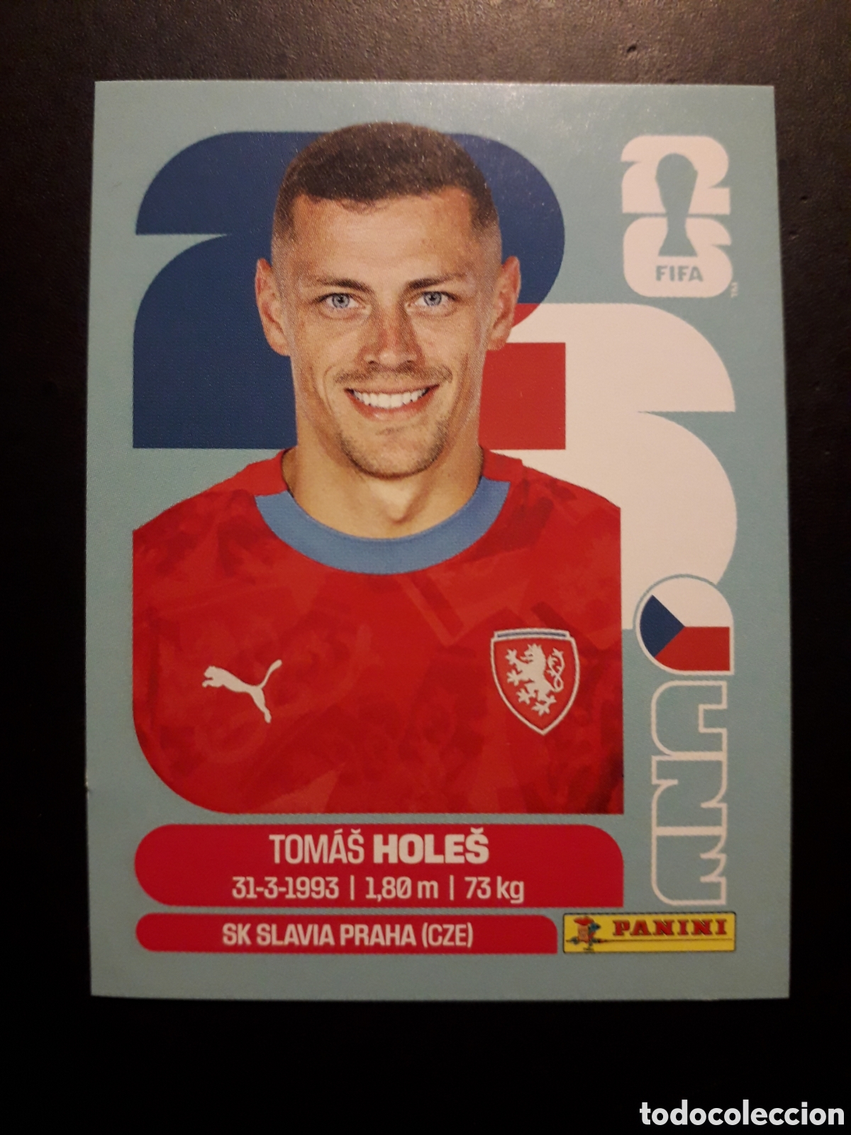 Cromos de F&uacute;tbol: HOLE&Scaron; REP CHECA/CHEQUIA CZE 7 MUNDIAL F&Uacute;TBOL 2026 FIFA WORLD CUP PANINI SIN PEGAR PEDIDO M&Iacute;NIMO 3&euro;.