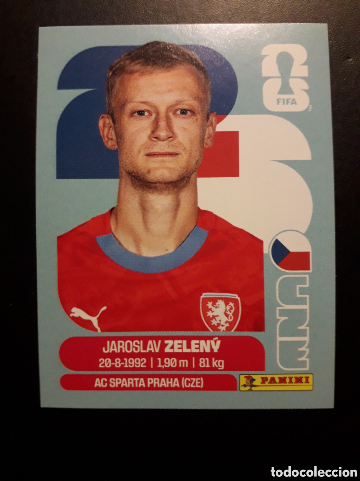 Cromos de F&uacute;tbol: ZELEN&Yacute; REP CHECA/CHEQUIA CZE 6 MUNDIAL F&Uacute;TBOL 2026 FIFA WORLD CUP PANINI SIN PEGAR PEDIDO M&Iacute;NIMO 3&euro;.