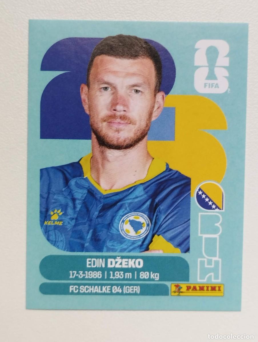 Cromos de F&uacute;tbol: CROMO STICKER WORLD CUP 2026 MUNDIAL 26 PANINI BOSNIA BIH18 BIH 18 EDIN DZEKO