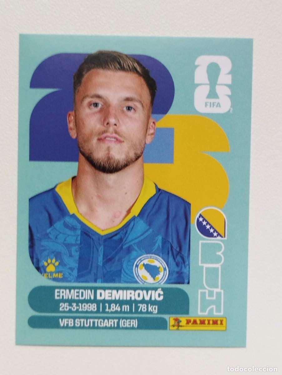 Cromos de F&uacute;tbol: CROMO STICKER WORLD CUP 2026 MUNDIAL 26 PANINI BOSNIA BIH17 BIH 17 DEMIROVIC