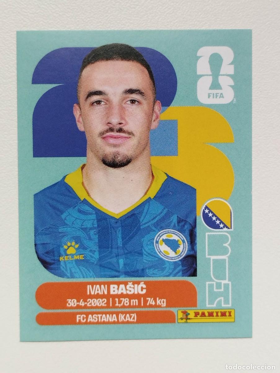 Cromos de F&uacute;tbol: CROMO STICKER WORLD CUP 2026 MUNDIAL 26 PANINI BOSNIA BIH12 BIH 12 IVAN BASIC
