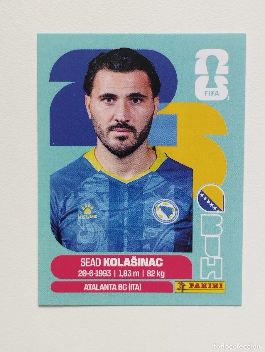 Cromos de F&uacute;tbol: CROMO STICKER WORLD CUP 2026 MUNDIAL 26 PANINI BOSNIA BIH4 BIH 4 KOLASINAC