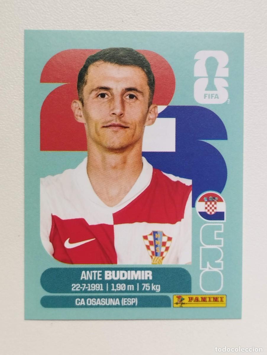 Cromos de F&uacute;tbol: CROMO STICKER WORLD CUP 2026 MUNDIAL 26 PANINI CROACIA CRO18 CRO 18 BUDIMIR