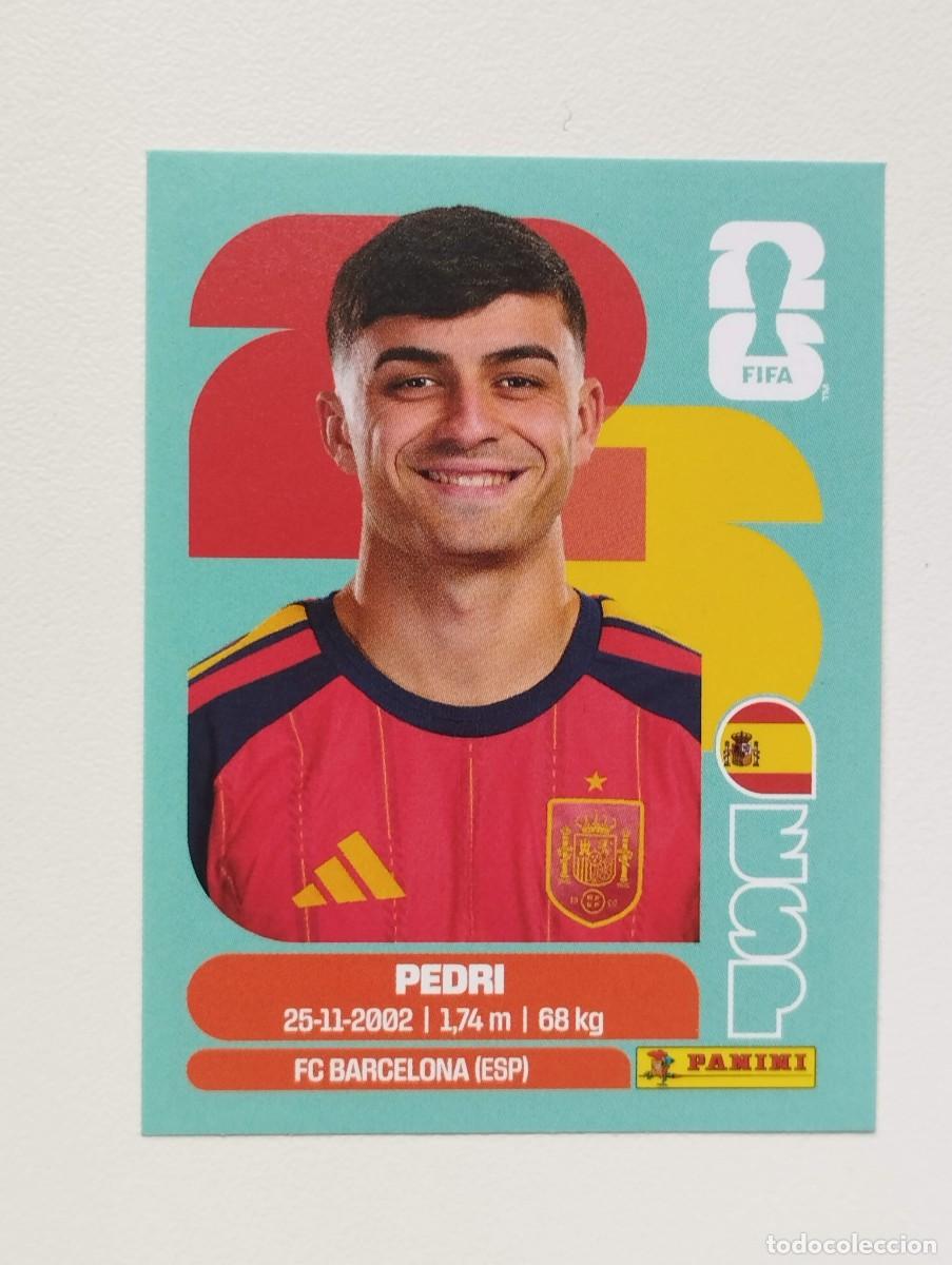 Cromos de F&uacute;tbol: CROMO STICKER WORLD CUP 2026 MUNDIAL 26 PANINI ESPA&Ntilde;A ESP11 ESP 11 PEDRI