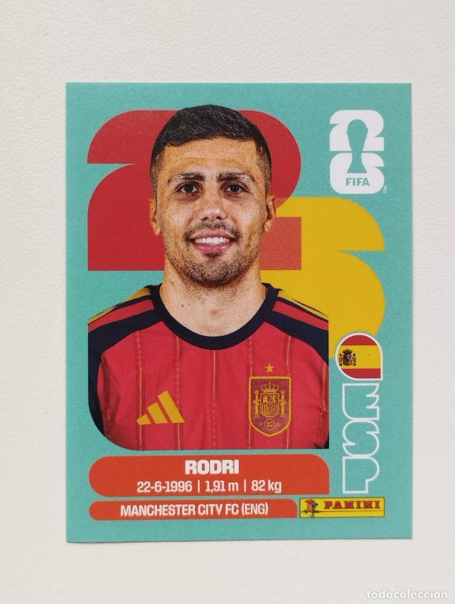Cromos de F&uacute;tbol: CROMO STICKER WORLD CUP 2026 MUNDIAL 26 PANINI ESPA&Ntilde;A ESP10 ESP 10 RODRI