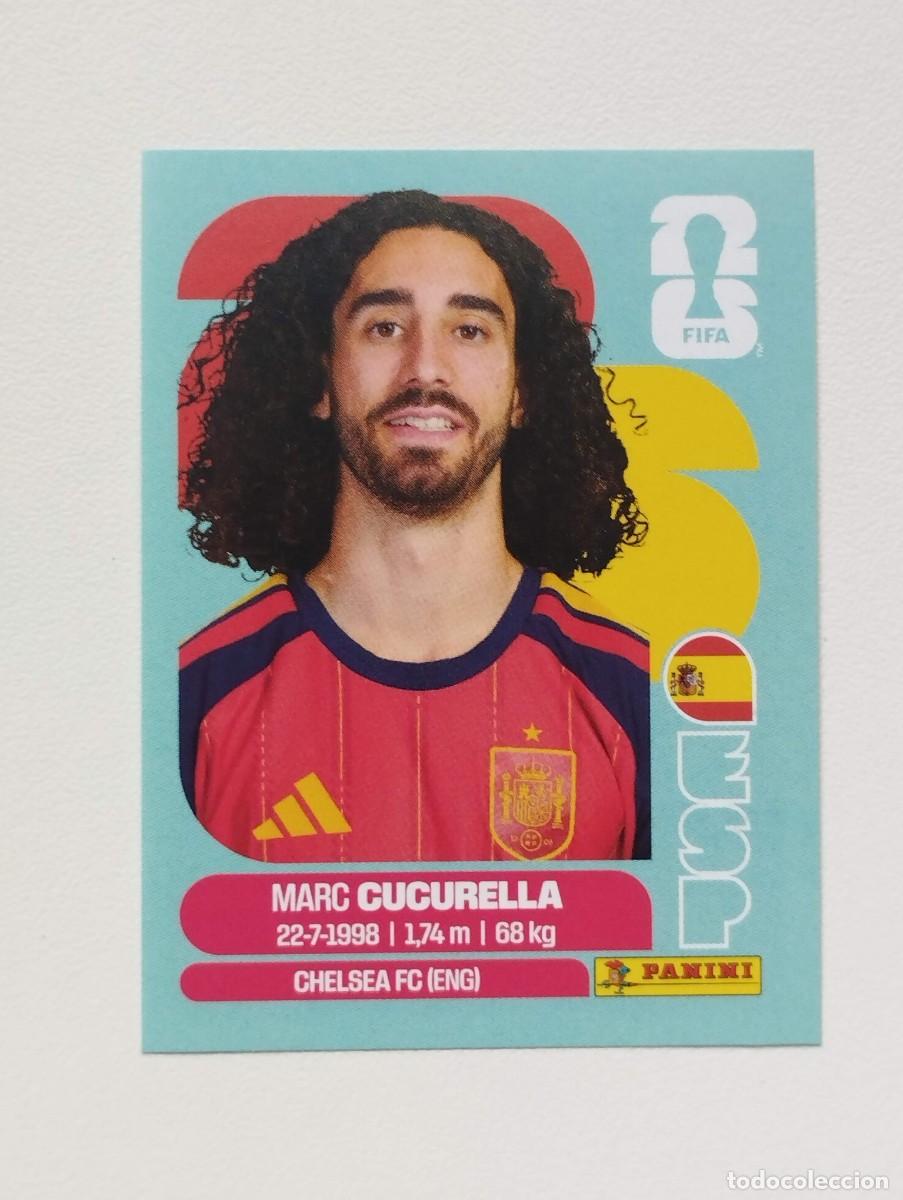 Cromos de F&uacute;tbol: CROMO STICKER WORLD CUP 2026 MUNDIAL 26 PANINI ESPA&Ntilde;A ESP8 ESP 8 CUCURELLA