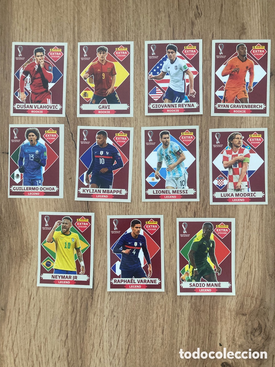 Cromos de F&uacute;tbol: Cromos Extra Sticker Qatar 2022-Base-Panini