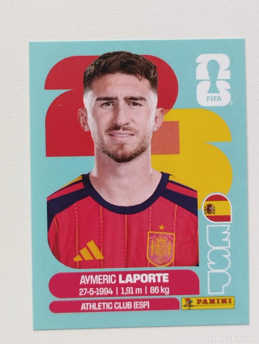 Cromos de F&uacute;tbol: CROMO STICKER WORLD CUP 2026 MUNDIAL 26 PANINI ESPA&Ntilde;A ESP4 ESP 4 AIMERIC LAPORTE