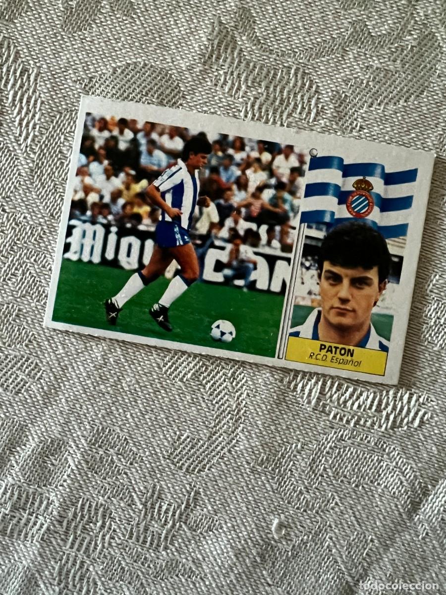 Cromos de F&uacute;tbol: PAT&Oacute;N COLOCA ESPA&Ntilde;OL LIGA ESTE 1986/87 86 87 ED ESTE 86 87