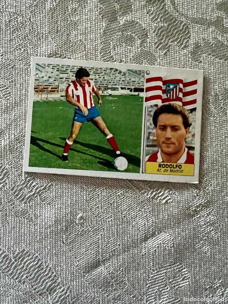 Cromos de F&uacute;tbol: RODOLFO ATLETICO MADRID FICHAJE 19 VERSION I LIGA ESTE 1986/87 86 87 ED ESTE 86 87